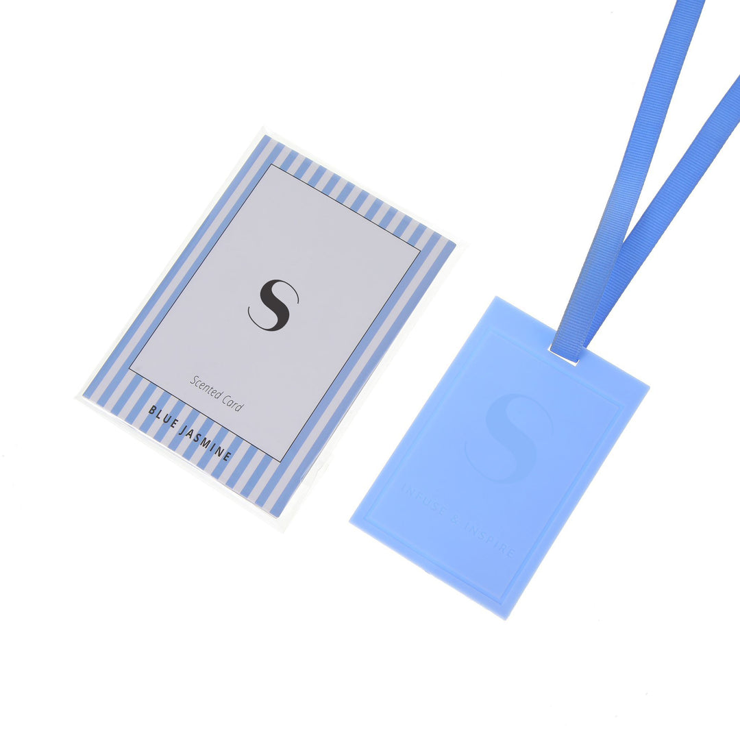 Blue Jasmine Scented Card