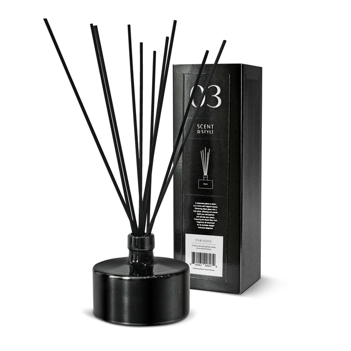 Glistening Black Reed Diffuser