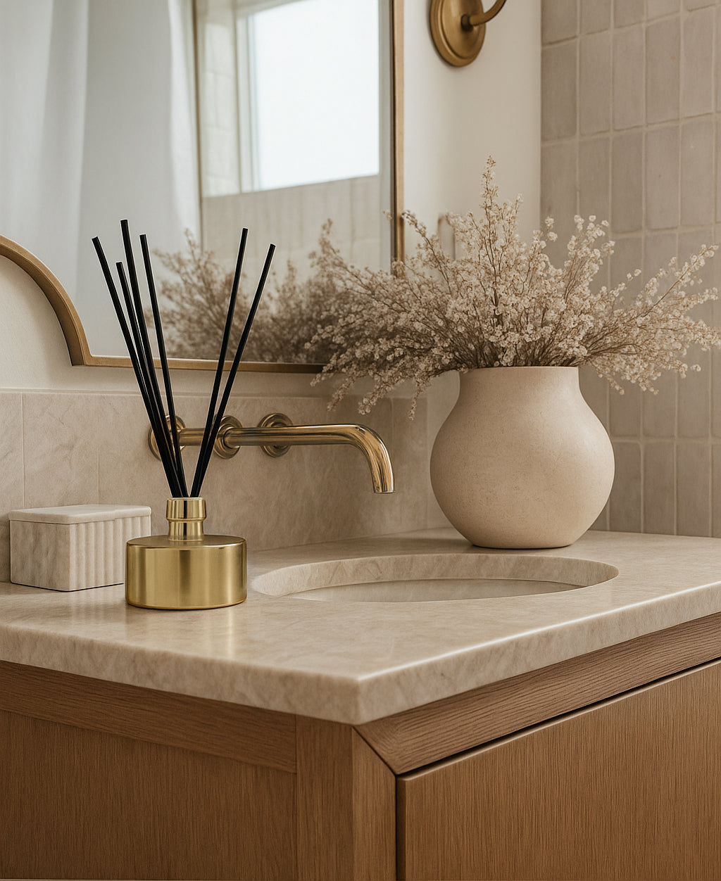 Glistening Gold Reed Diffuser – Scent New York
